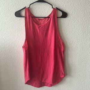 lululemon pink sculpt tank size 8